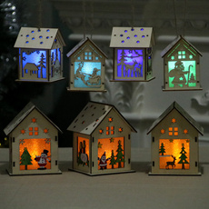 led, house, decoration, christmasdecor
