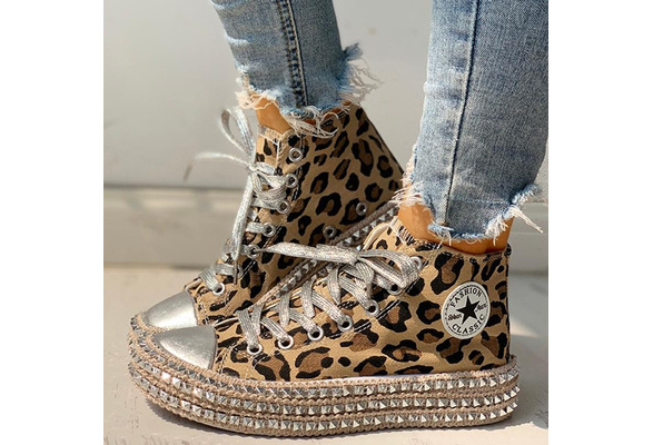 leopard rivet converse