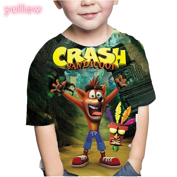 crash bandicoot t shirt