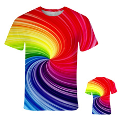 rainbow, summer t-shirts, Shirt, rainbowshirt