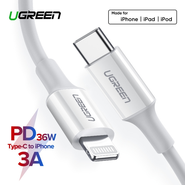 Ugreen MFi USB-C to Lightning Charging Cable – UGREEN