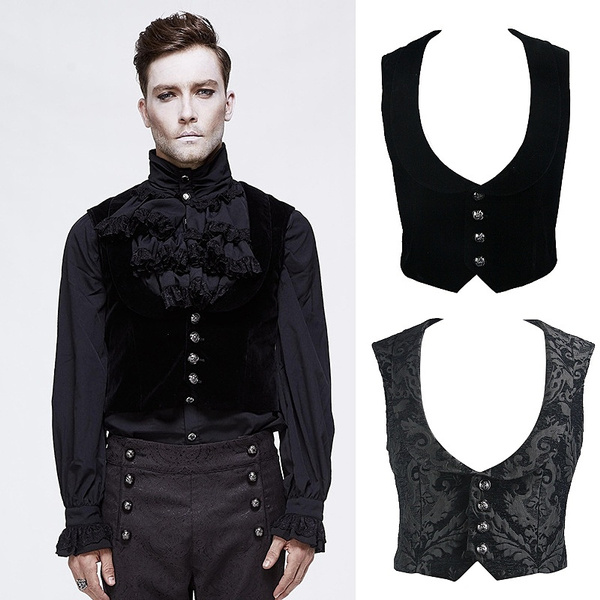 gothic suit vest