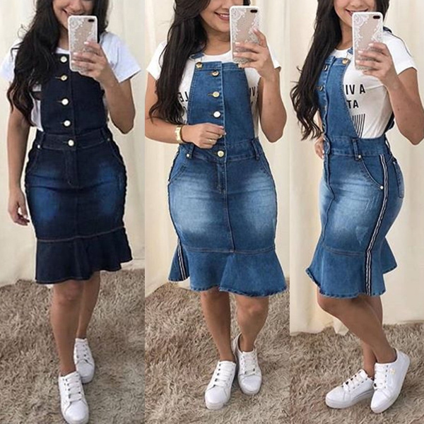 Slim Fit Women's Fashion Ruffle Hem 