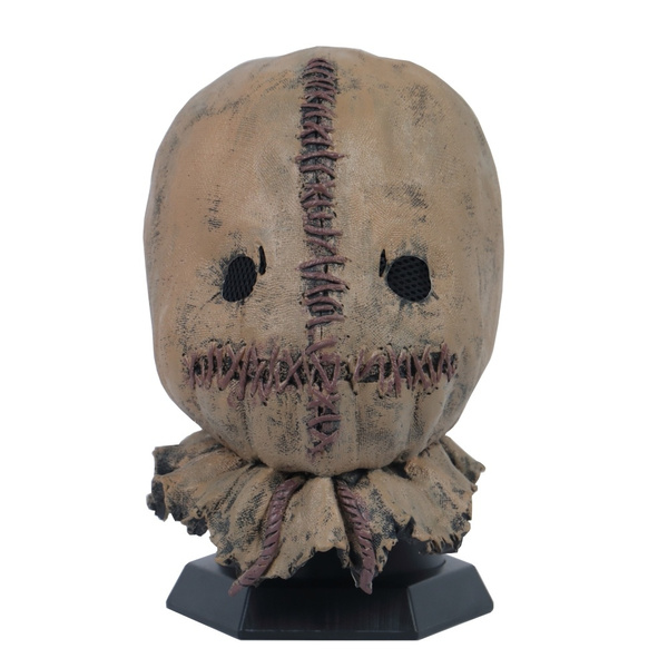 Cosplay Scarecrow Mask Scary Horror Costume Accessory Adult Halloween