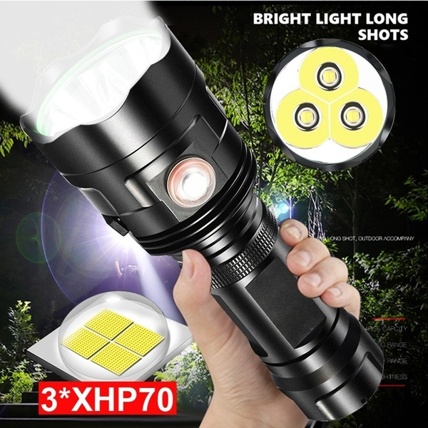 LED Flashlight Waterproof Torch Small Ultra Bright Light Lamp 