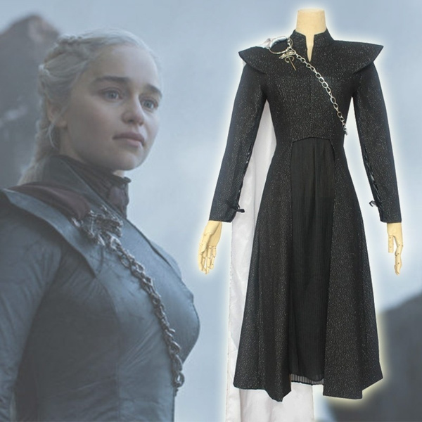 Game of Thrones Season 7 Daenerys Targaryen Dany Dragonstone Outfit ...