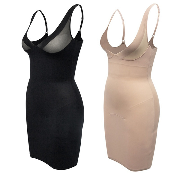 Full Slips for Women Under Dresses Shapewear Invisible Dress Slip