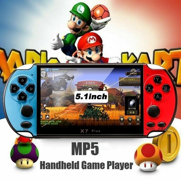New X7 Plus 5.1 inch big screen game console 8GB 16GB large memory