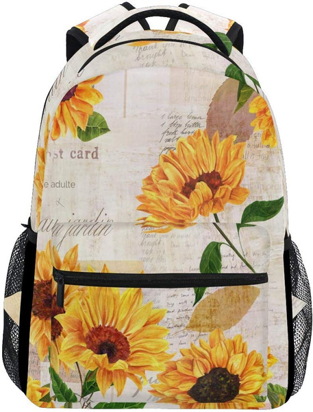 sunflower school backpack