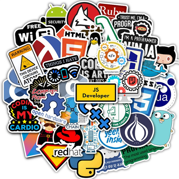 Programmer and hacker geek - Programmer - Sticker