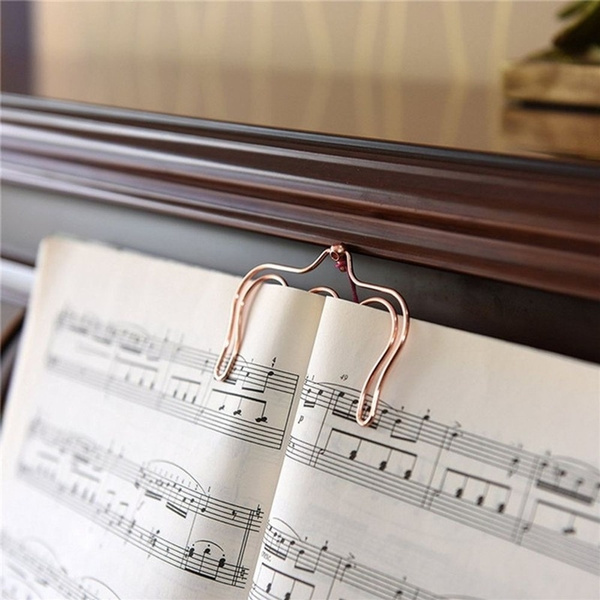 Fashion, musicbookclip, Bookmarks, Metal