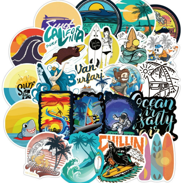 stickers waterproof surf