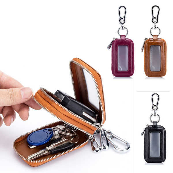 Double Leather Men Leather Key Case | Wish