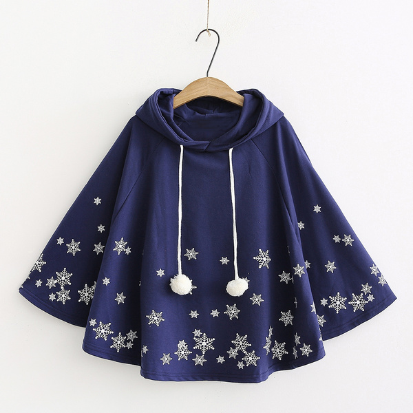 Girls best sale poncho coat