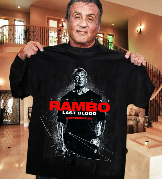 T best sale shirt rambo