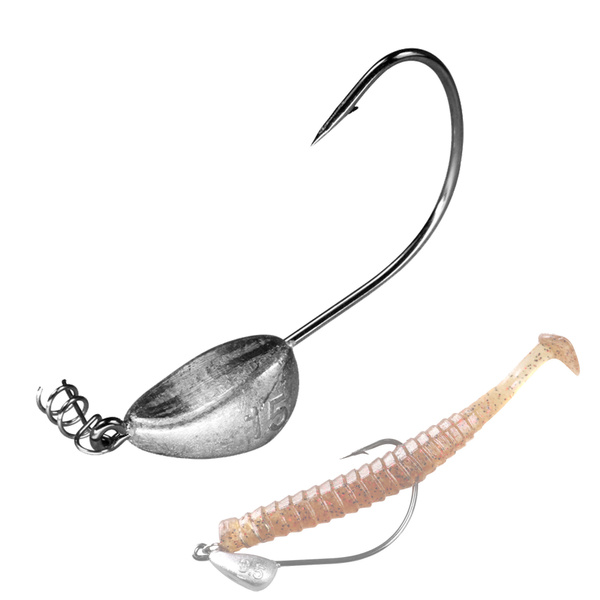 weighted jig head hooks