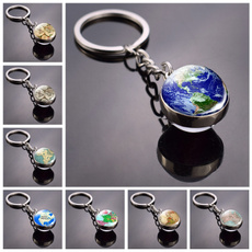 earthpendant, Key Chain, Jewelry, worldmap