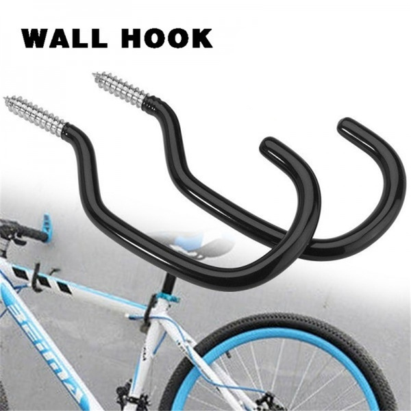 hanging bike on wall