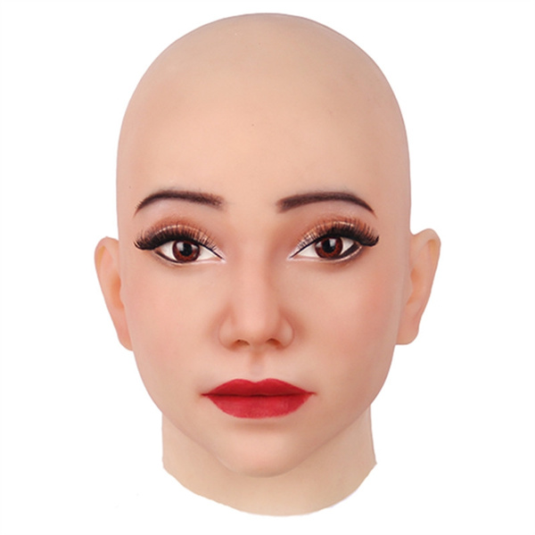 Realistic Silicone Mask Male To Female Human Face Latex Masks For ...