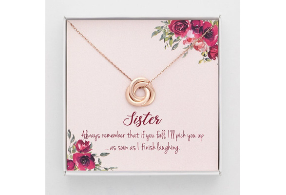 It\u2019s You My Dear Sister Necklace For Sister Birthday Gifts Wedding Gifts For Sister