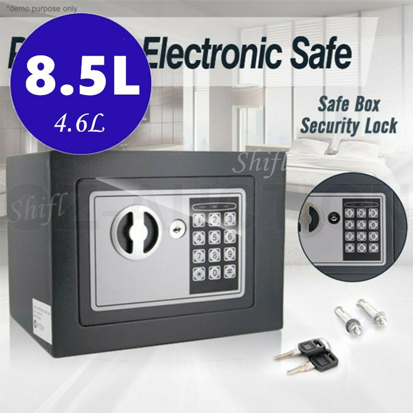 Electronic Password Security Safe Money Cash Deposit Box Office Home Bank Safety