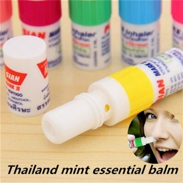 Thailand Poy-Sian Essential Balm Mint Flavor Nasal Inhaler Dizzy ...