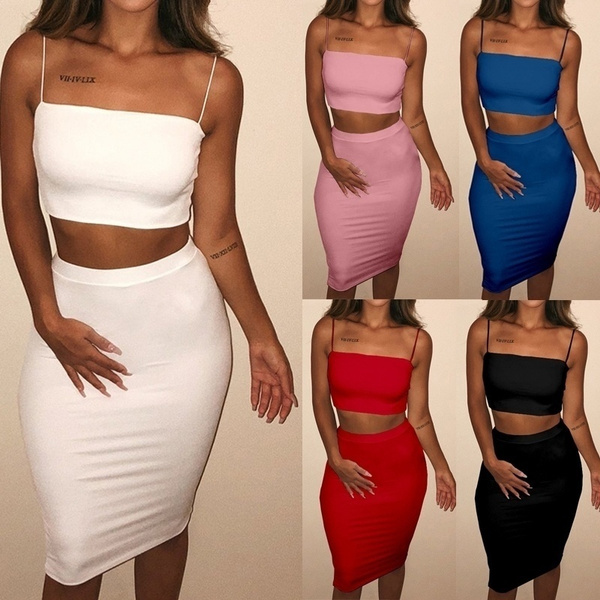 2 piece hotsell skirt set