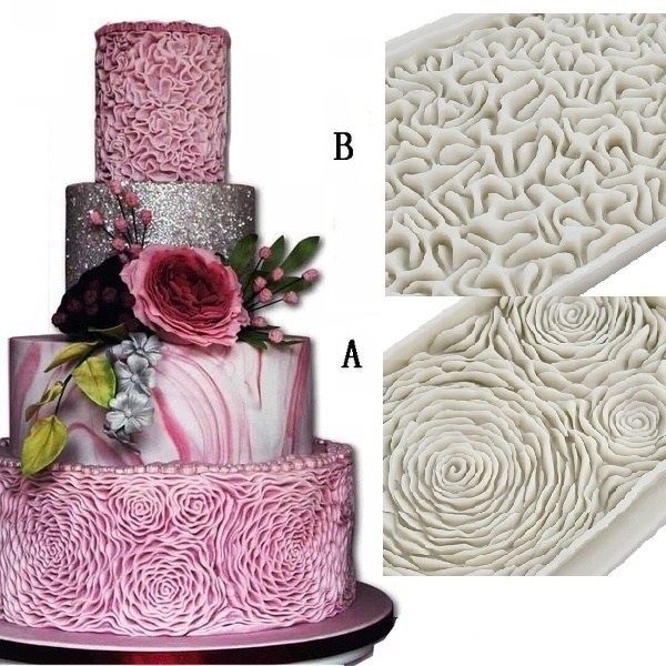 Details about   Flower Silicone Cake Fondant Decorating Mould Baking Mold Sugarcraft N3 