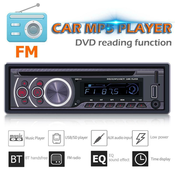 Autoradio 1 Din Bluetooth Radio Car Aux-in Mp3 Player Fm Usb Auto Stereo  Audio Stereo Digital Audio
