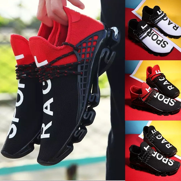 black and red sport rage shoes