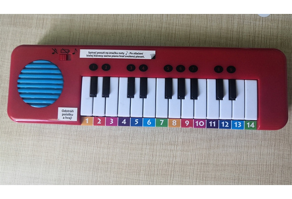Popular Mini Plastic Electronic Keyboard Piano Kid Toy Musical Instrument JKHWC 