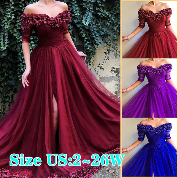 Buy Wine Red Ball Gown Flower Prom Dress Graduation Party Dress Sleeveless Formal  Dress Wine Red Banquet Dress Gorgeous Event Dress Ball Dress Online in  India - Etsy