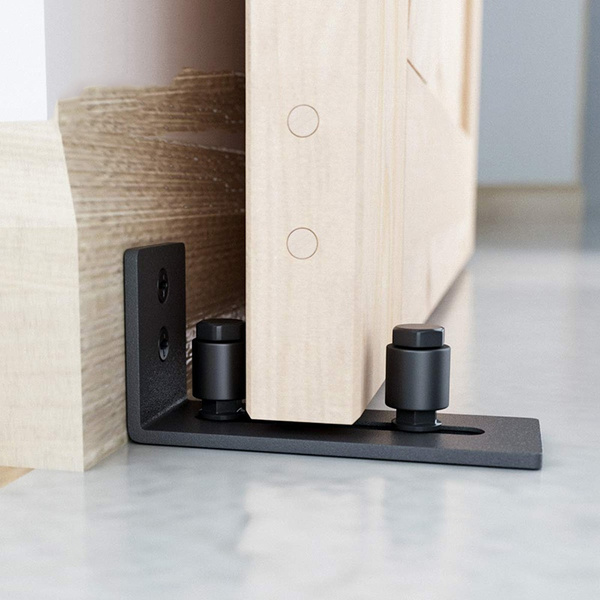 Barn Door Floor Guide Sliding Sway Stopper Rail Guilde Adjustable Laying S Roller Hardware Kit For Doors Wish Barn Door Floor Guide Sliding Sway, Sliding Door Rails And Rollers