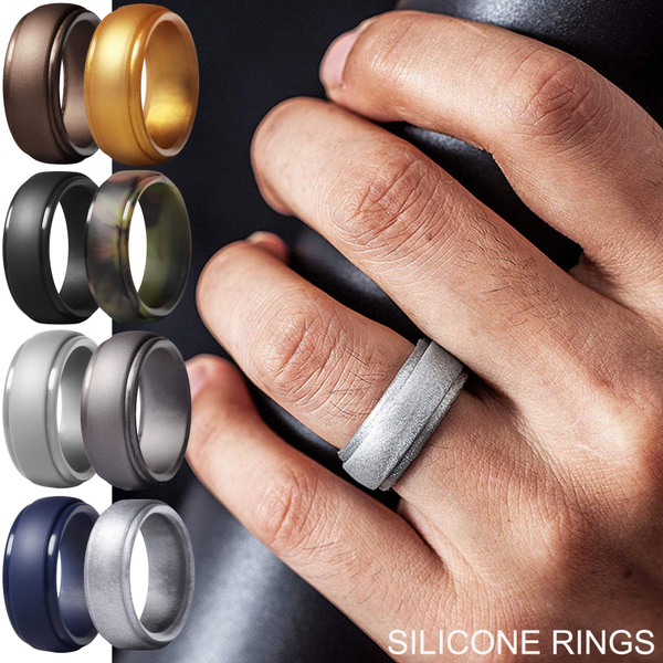 Silicone rings for on sale him