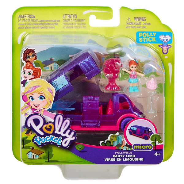 Polly Pocket Pollyville A Limousine de Festa Mattel Ggc39 Wish