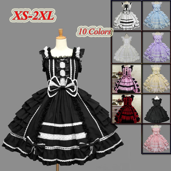 Detailed anime dress with ruffles and laces on Craiyon