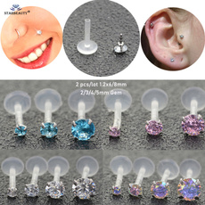 traguscartilage, helixearringstud, Jewelry, Stud Earring
