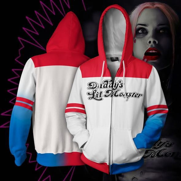 Harley quinn jacket hot sale plus size