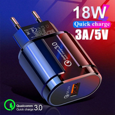 5V/3A Quick Charge QC 3.0 USB AU US EU Plug Charger Universal Mobile Phone Charger Wall Fast Charging Adapter for IPhone Samsung Xiaomi