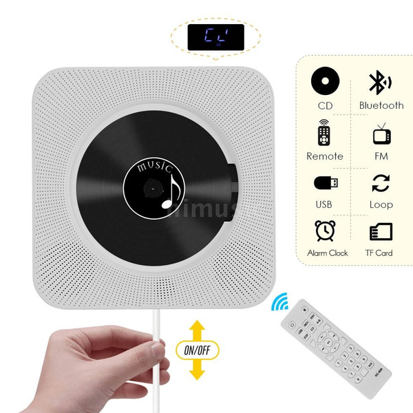 Wall Mounted CD Players with LED 