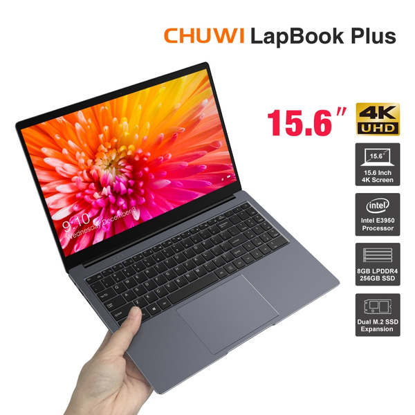 CHUWI LapBook Plus Ultra-thin Metal Body 15.6” 4K HD Screen PC 8G