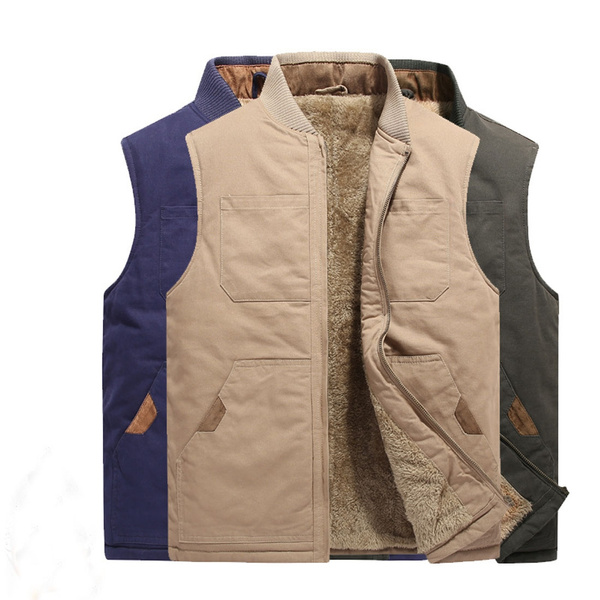 fishing sleeveless jacket