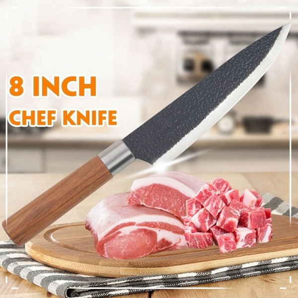 8 Inch Chef's Knife Stainless Steel Blade Kitchen Knife Meat