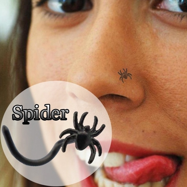 1 Piece Sexy Stud Thin Small Nose Ring Jewelry Funny Flower Leaf Dog Paw Spider Piercing | Wish 1 Piece Sexy Stud Thin Small Nose Ring Jewelry Funny Flower Leaf Dog Paw Spider Piercing | Wish