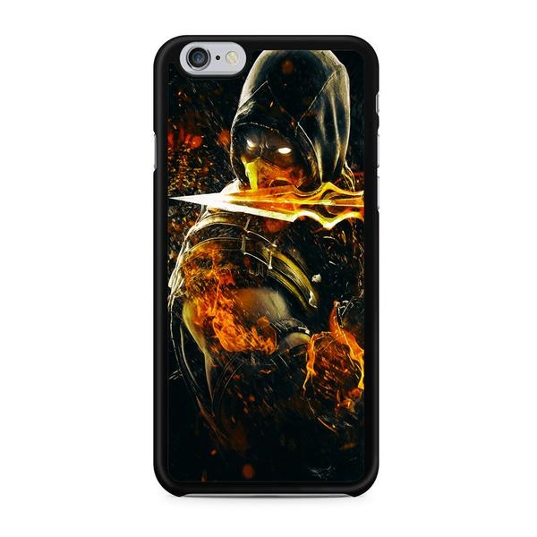Mortal Kombat X Scorpion Blade mobile cell phone case cover for iphone 5 5s  SE 6 6S Plus 7 plus 8 plus X Xr Xs max 11 Pro Max for Samsung galaxy S4 S5  ...