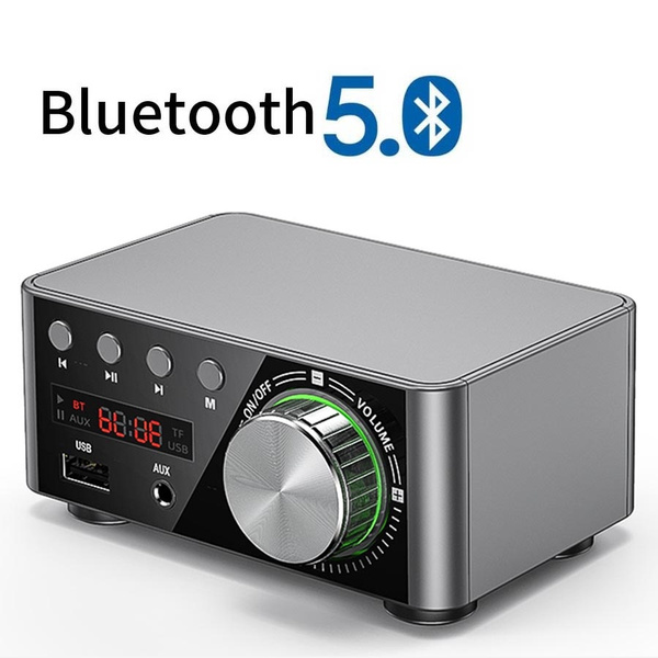 Mini Bluetooth Leistungsverstärker HiFi Class D Power Amplifier Stereo Audio Amp
