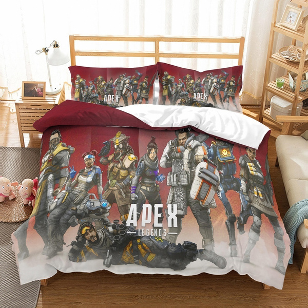 Apex Legends Bedding Set 3PCS Duvet Cover Pillowcases US Twin Full Queen King