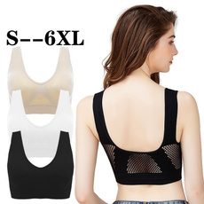 New fashion seamless hollow sports underwear women with cups shockproof gather running yoga vest fitness bra tops 