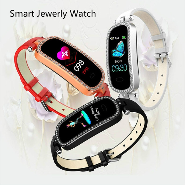 I9 pulsera inteligente mujer frecuencia cardíaca presión arterial salud fitness tracker regalo para dama niña reloj deportivo Wish