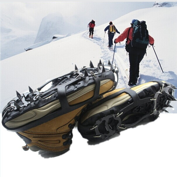 hiking with crampons